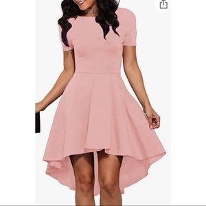 Pink Summer Cocktail Dress - Size 2XL